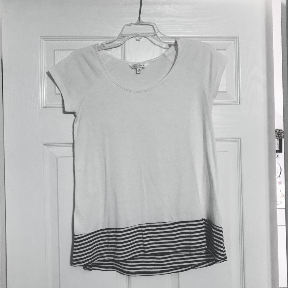 White Charming Charlie shirt